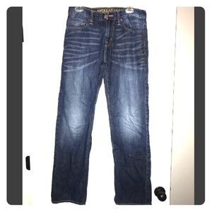 Men's American Eagle bootcut blue jeans
